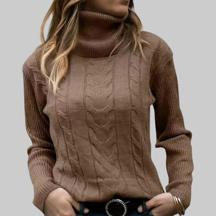 Women_s_Fitted_Sweater_With_a_High_Collar